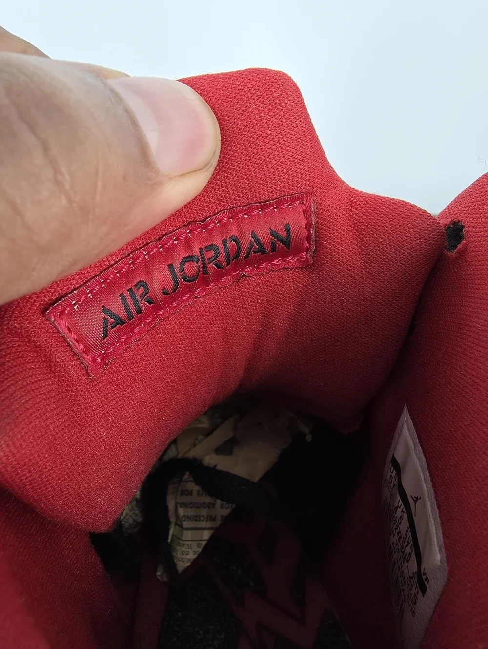 Jordan Son of Mars Bred 2015 GS 5Y 6.5W Black Gym Red 512246-006 Glow Outsole